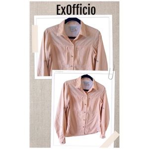 ExOfficio Blouse a Must Have for Travel-ready Button-down Shirt Blouse Size XS